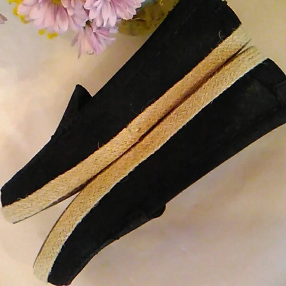 Cole Haan Black Leather Loafers